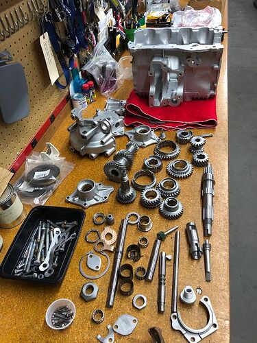 Cleaned and redy for reassembly